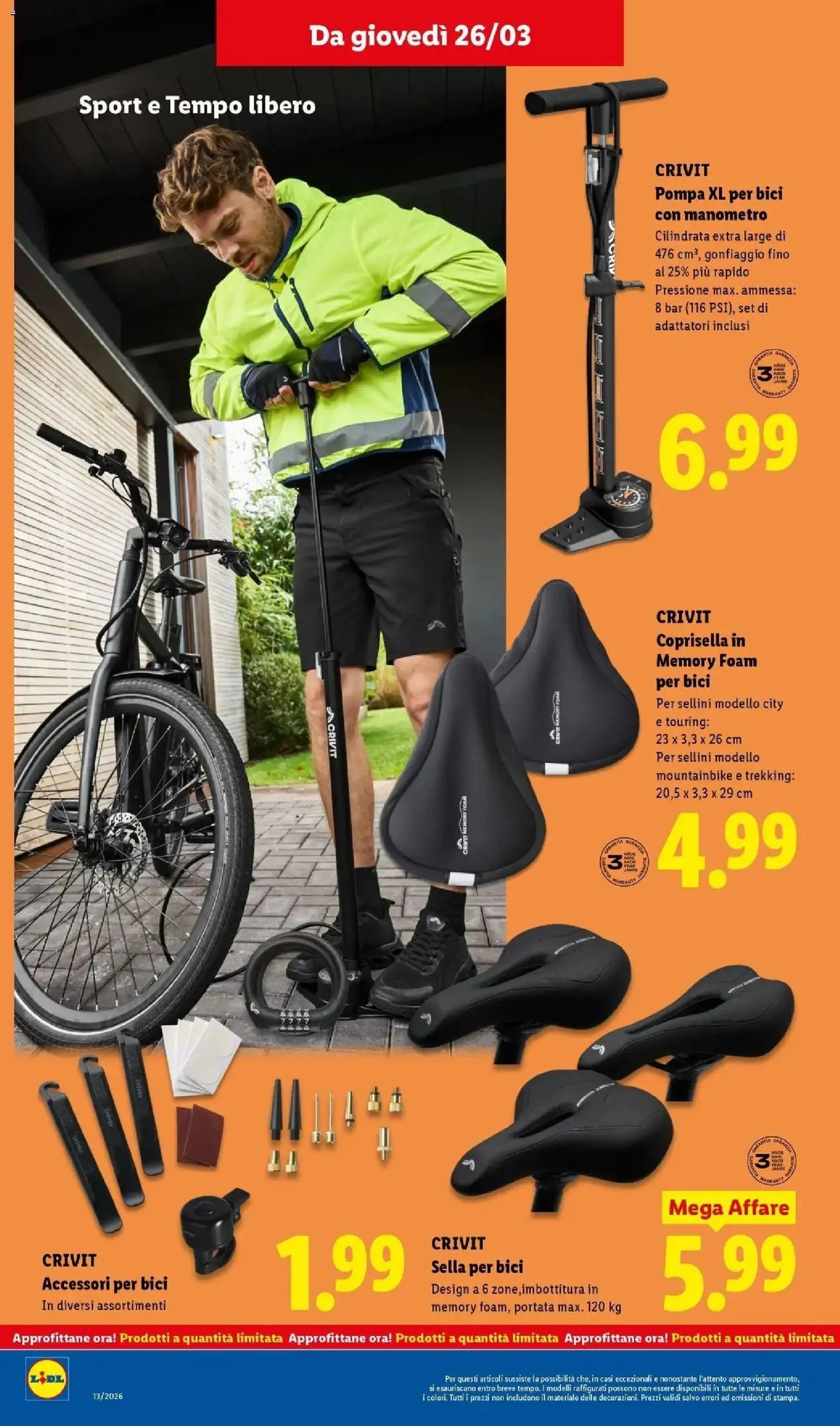 Volantino Lidl del 22.03.2026 | Pagina: 38 | Prodotti: Manometro