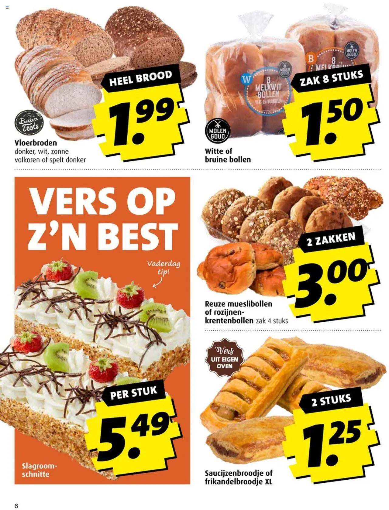  | Pagina: 6 | Producten: Slagroom, Rozijnen, Zak, Oven