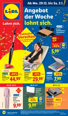 Lidl - Prospekt ab 29.12.2025 gültig
