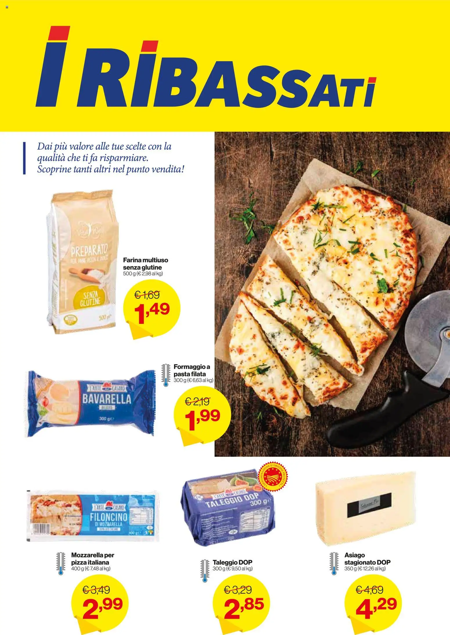 Volantino IN's del 25.02.2026 | Pagina: 10 | Prodotti: Pizza, Mozzarella, Formaggio, Pasta