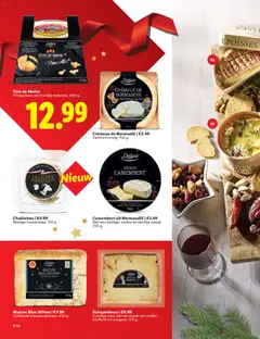 Schapenkaas, Kruidige kaas met de smaak van truffel, knoflook en oregano. 170 g. - Voorbeeld van een folder van Lidl, geldig van 26.11.2025 | Pagina: 34 | Producten: Kaas, Knoflook