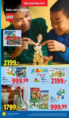 Lidl katalog - pregled Lidl kataloga - važi od 09.04.2026 | Strana: 88 | Proizvode: Cvece, Lego