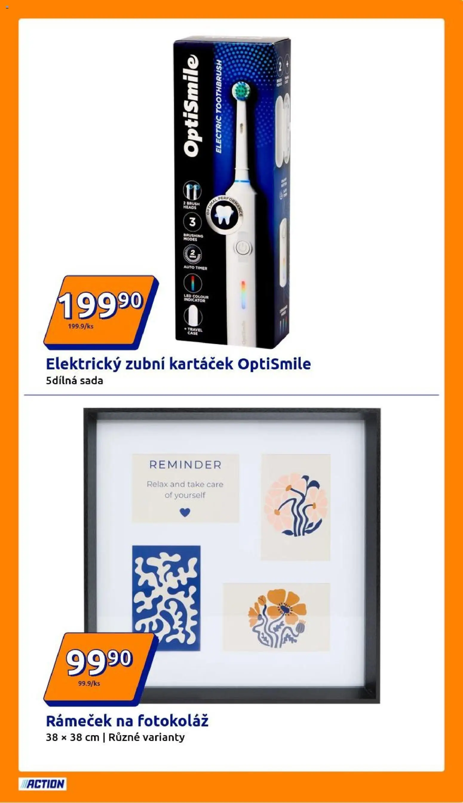 Action leták od 17.12.2025 | Strana: 17 | Produkty: Zubní kartáček, Elektrický zubní kartáček, Rámeček, LED