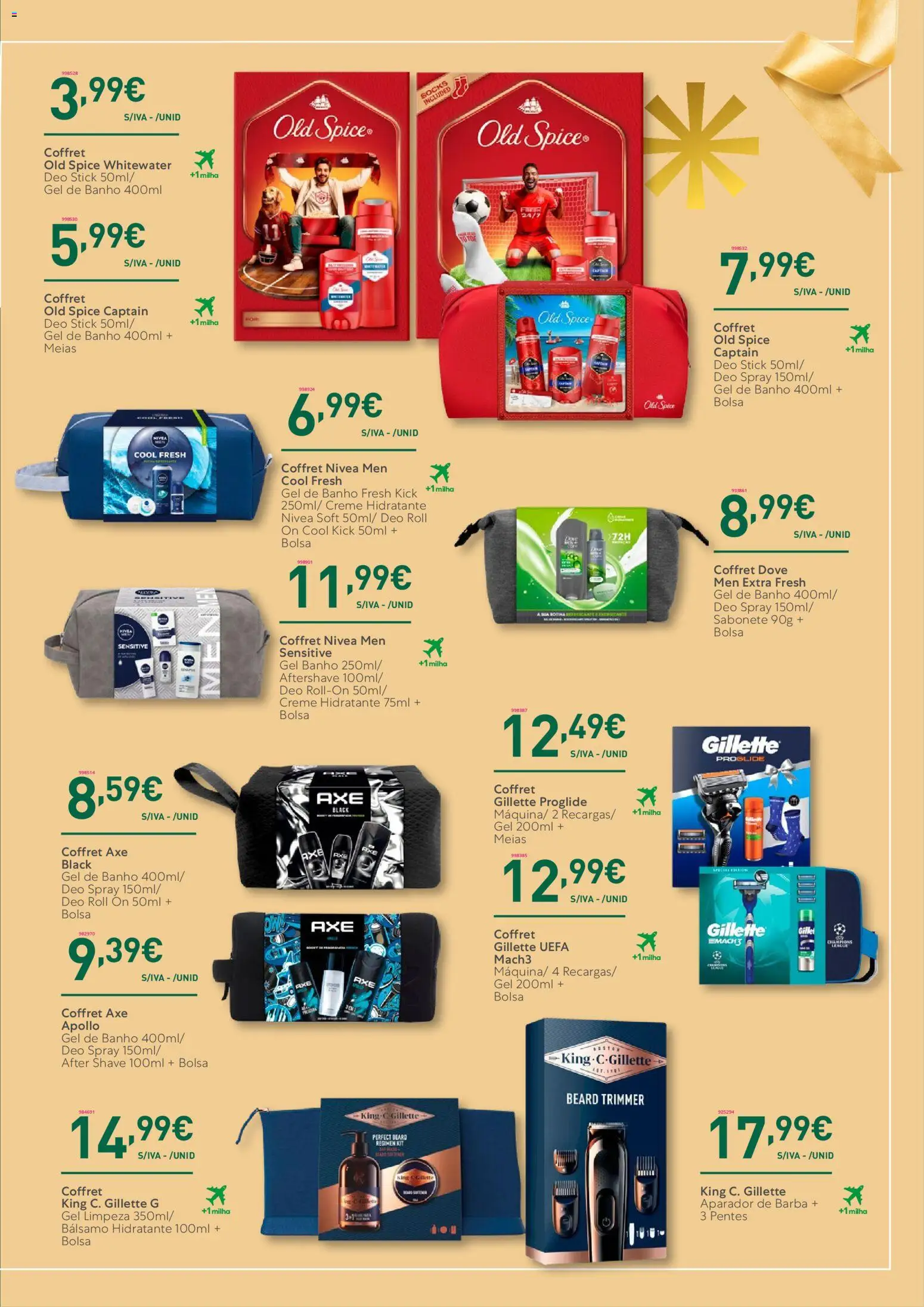 Recheio - Catálogo de Natal │ válido de 06.11.2025 | Página: 35 | Produtos: Aftershave, Gel de banho, Aparador, Banho