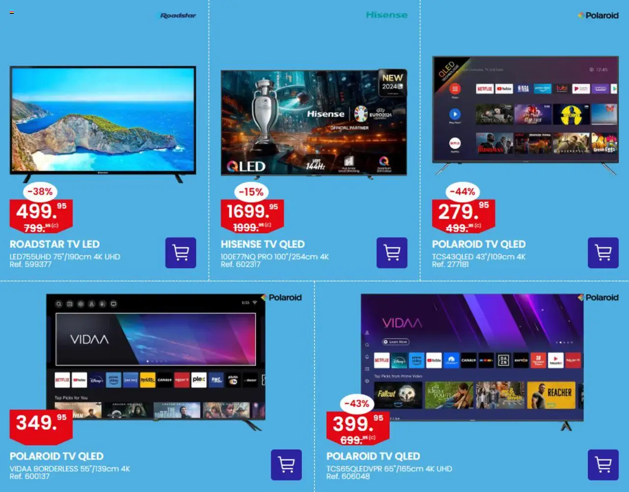 Conforama Aktionen ab 10.06.2025 | Seite: 12 | Produkte: TV, Video, Top, Hisense