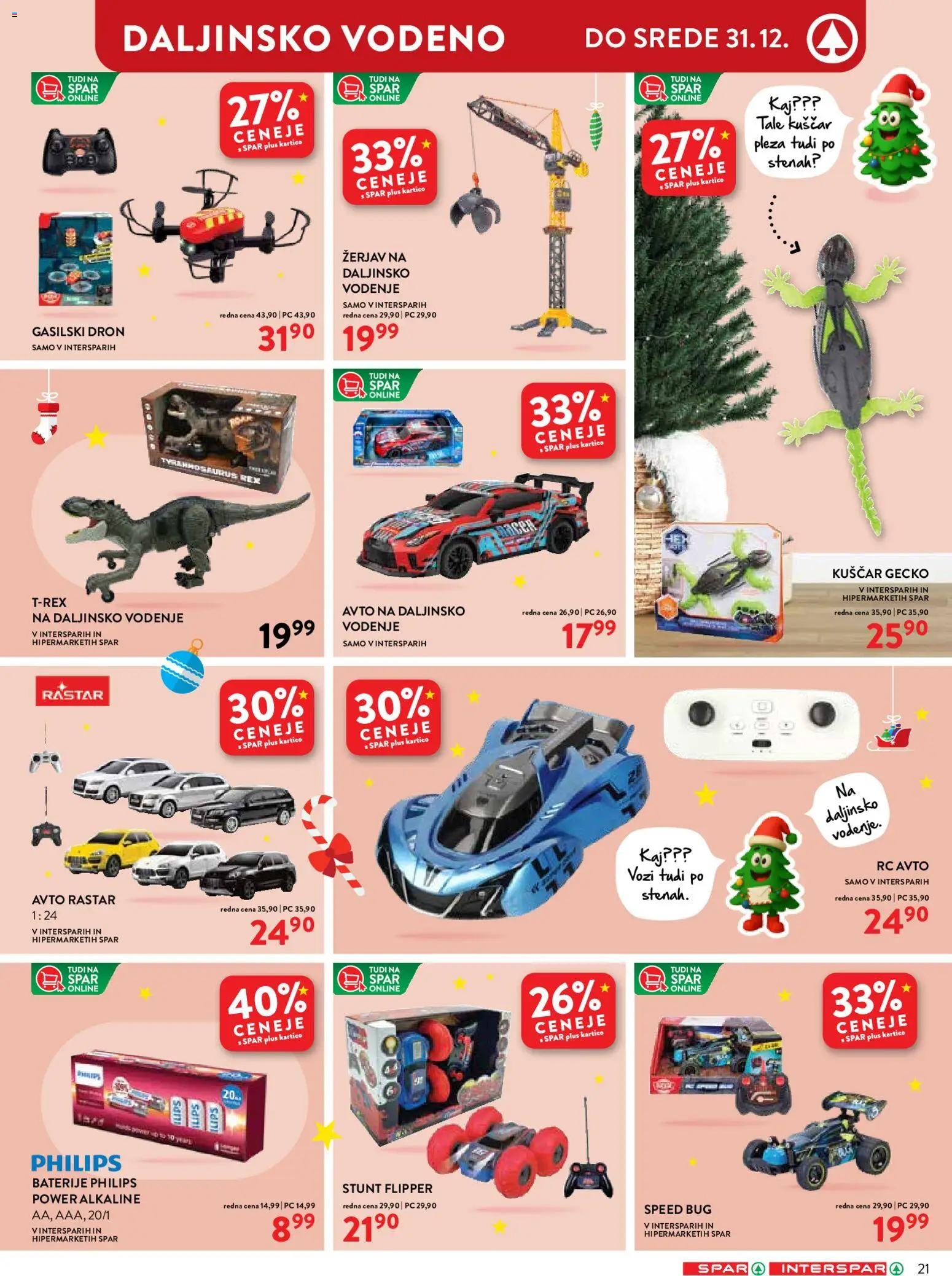 Novi Spar katalog ponudbe – veljaven od 12.11.2025 | Stran: 21 | Izdelki: Baterije