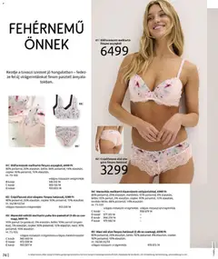 Bonprix akció katalógus Csupa Piros - amely érvényes a következő dátumtól: 30.03.2026 | Oldal: 78 | Termékek: Női alsó, Kosár, Fehérnemű, Melltartó
