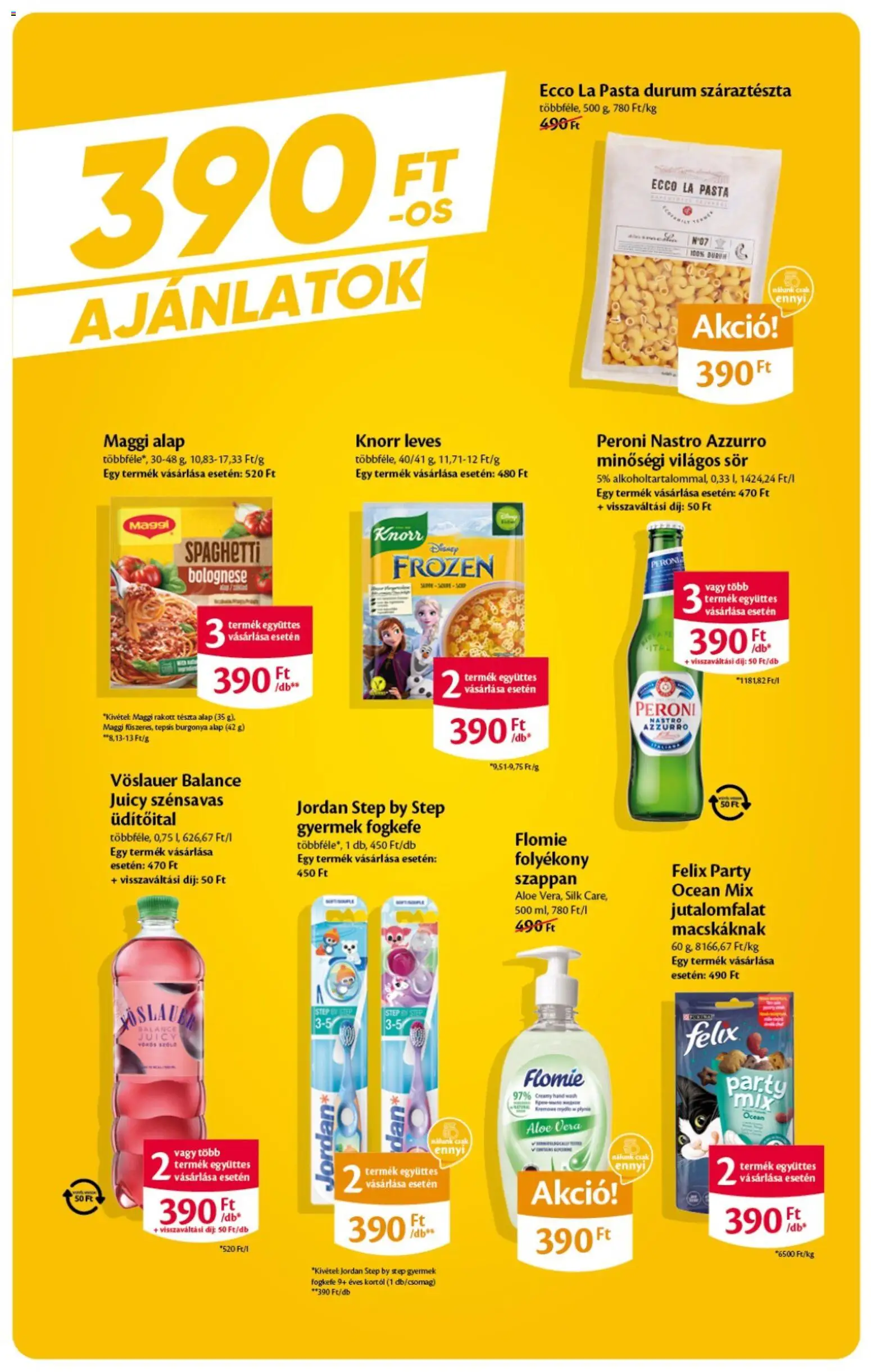 EcoFamily akciós ujság - amely érvényes a következő dátumtól: 05.02.2026 | Oldal: 7 | Termékek: Burgonya, Maggi, Sör, Szappan