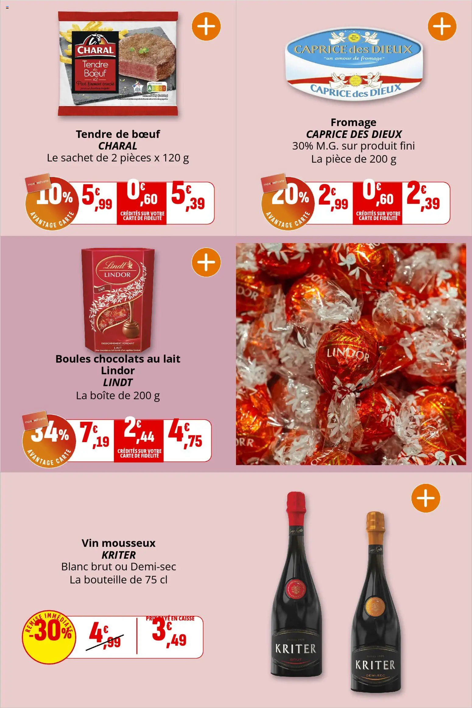 {H1} | Page: 5 | Produits: Vin mousseux, Fromage, Vin, Lindt