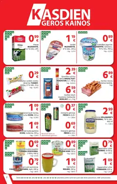 AIBE leidinys galioja nuo 08.01.2026 | Puslapis: 2 | Prekių: Kukurūzai, Pupelės, Energinis gėrimas, Jautiena