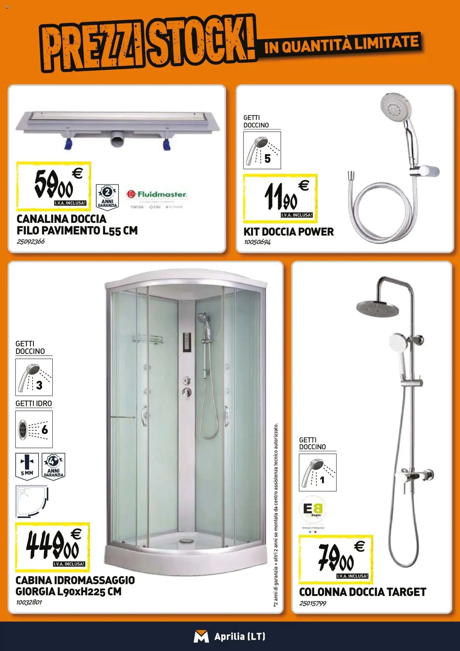 Volantino TECNOMAT del 27.11.2025 | Pagina: 3 | Prodotti: Pavimento, Doccia