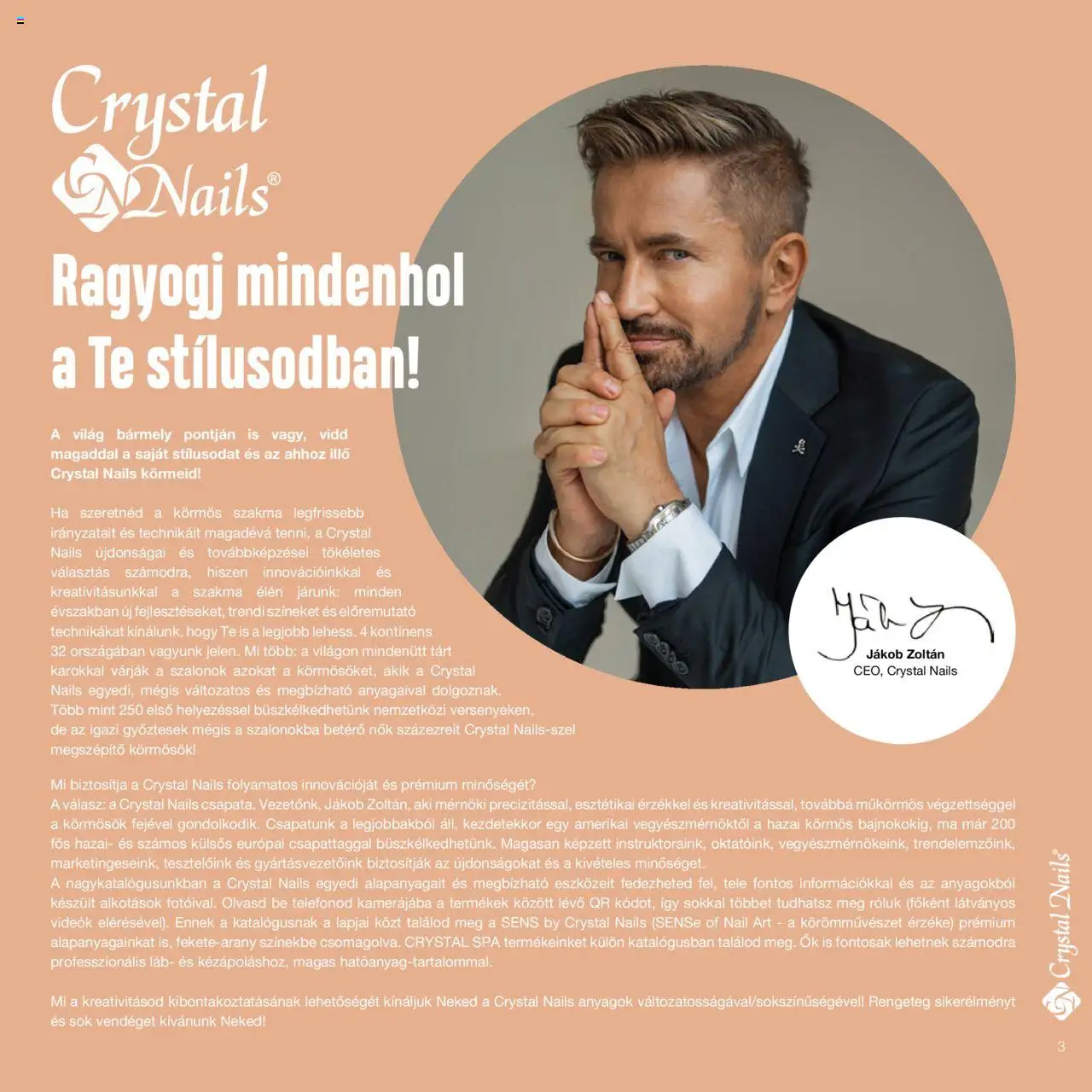 Crystal Nails akciós ujság - amely érvényes a következő dátumtól: 01.01.2024 | Oldal: 3