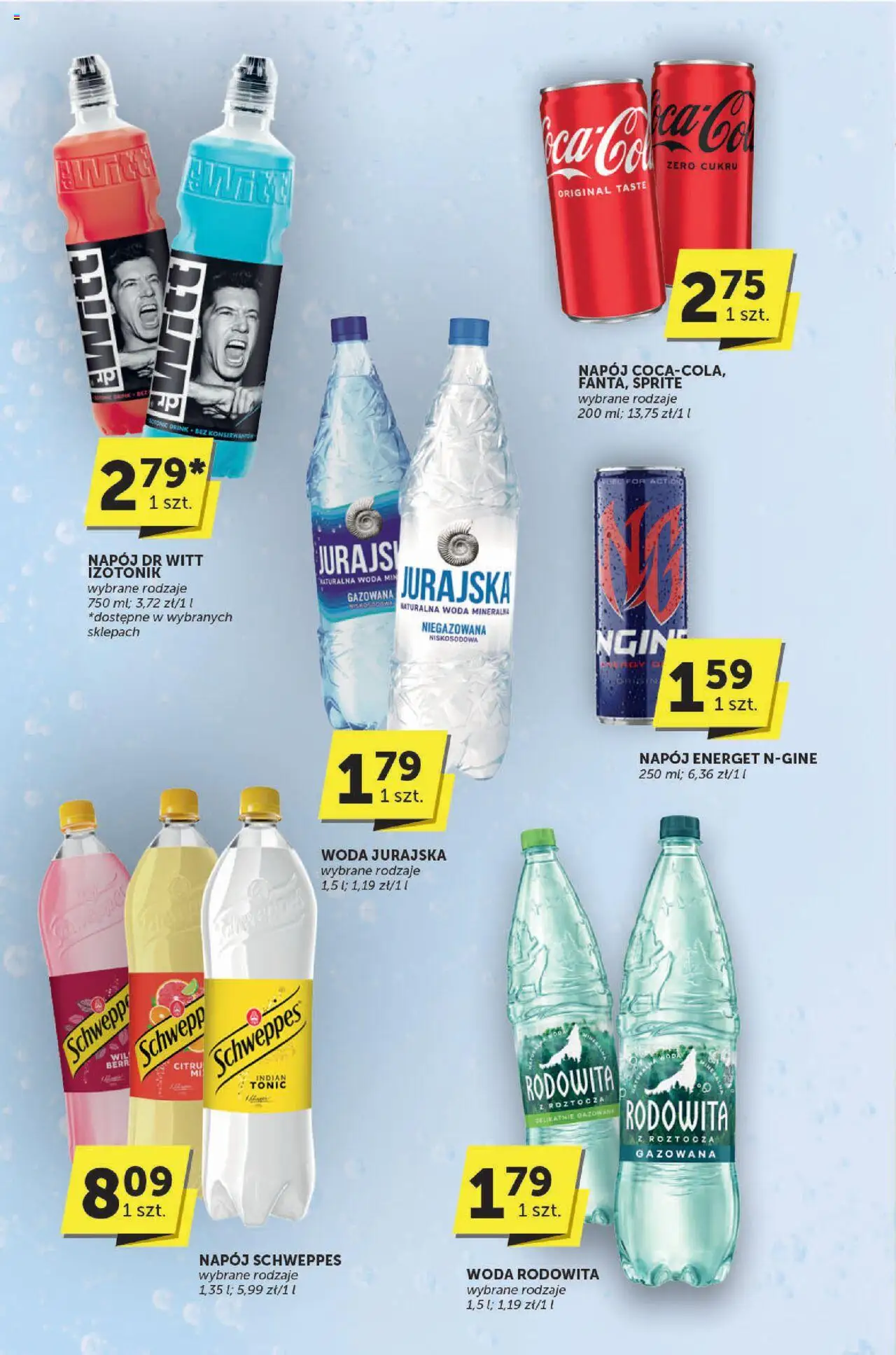 Euro Sklep Gazetka - Katalog od 16.10.2025 | Strona: 26 | Produkty: Sprite, Woda