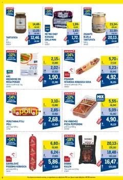 Metro - Profi cijena - Pregled kataloga iz trgovine Metro, vrijedi od 01.10.2025 | Stranica: 6 | Proizvodi: Hrenovke, Cikla, Pik Vrbovec, Kulen
