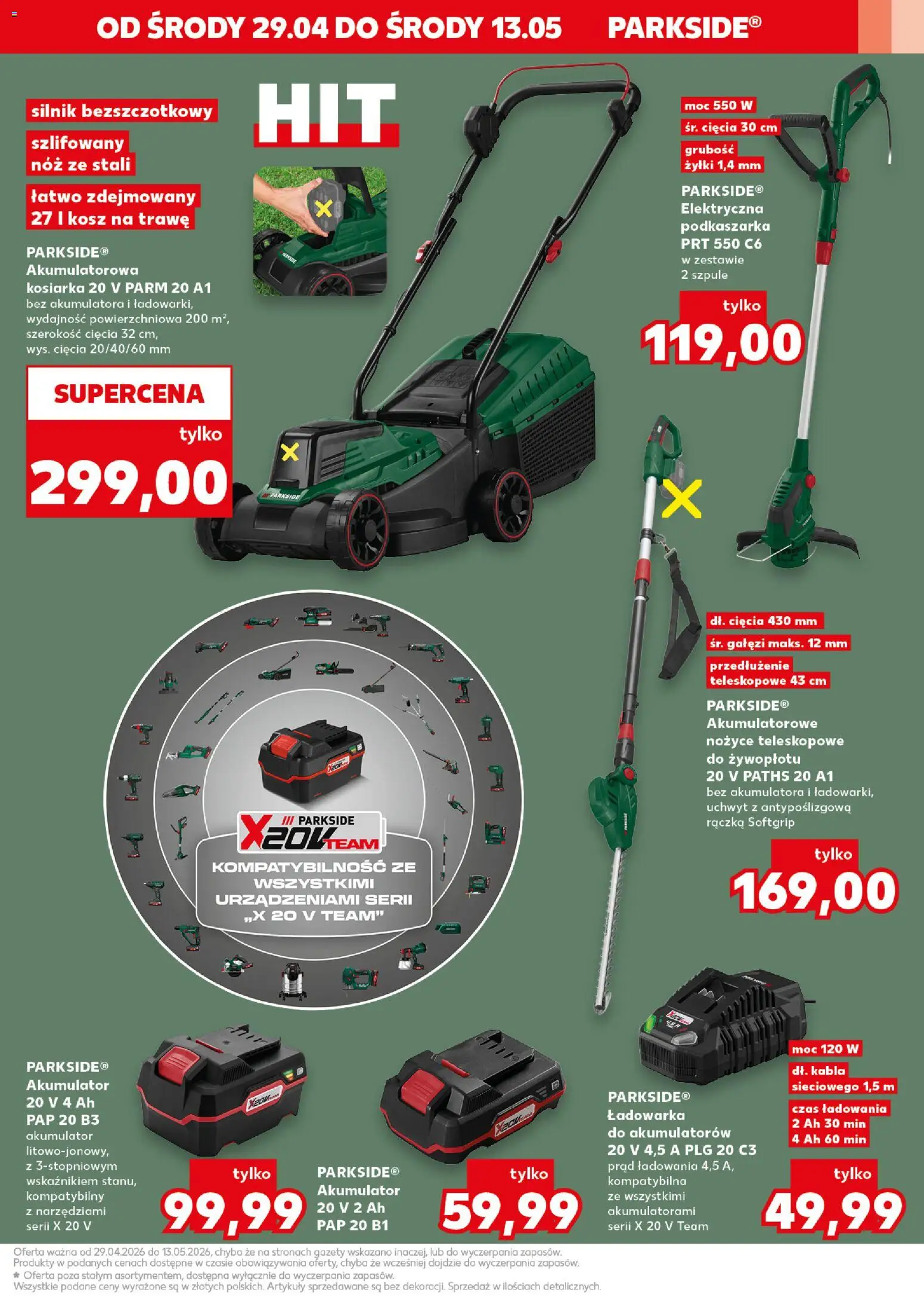 Kaufland Polsko leták - Złap okazje od 29.04.2026 | Strana: 7 | Produkty: Parkside