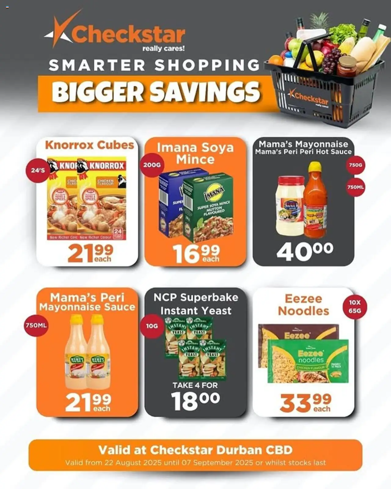 Check Star Specials │ valid from 22.08.2025 | Page: 17 | Products: Noodles, Soya mince, Mayonnaise, Sauce