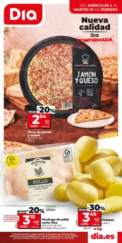 Vista previa Dia - folleto Market válido desde el 04.02.2026