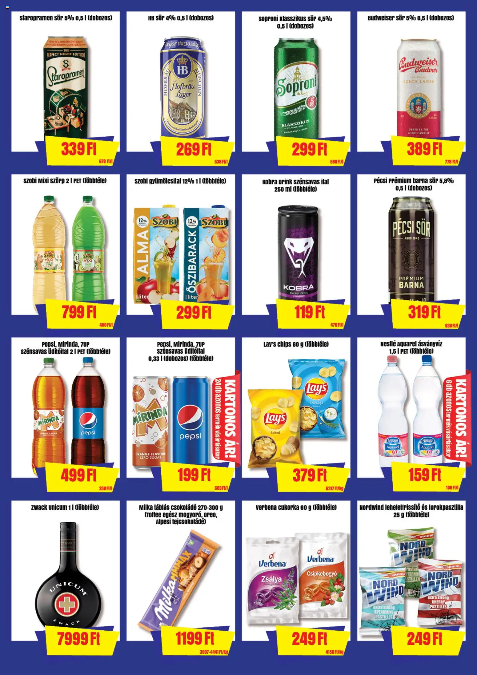 Magnetic akciós ujság - amely érvényes a következő dátumtól: 06.11.2025 | Oldal: 3 | Termékek: Chardonnay, Gyümölcsital, Tejcsokoládé, Sör