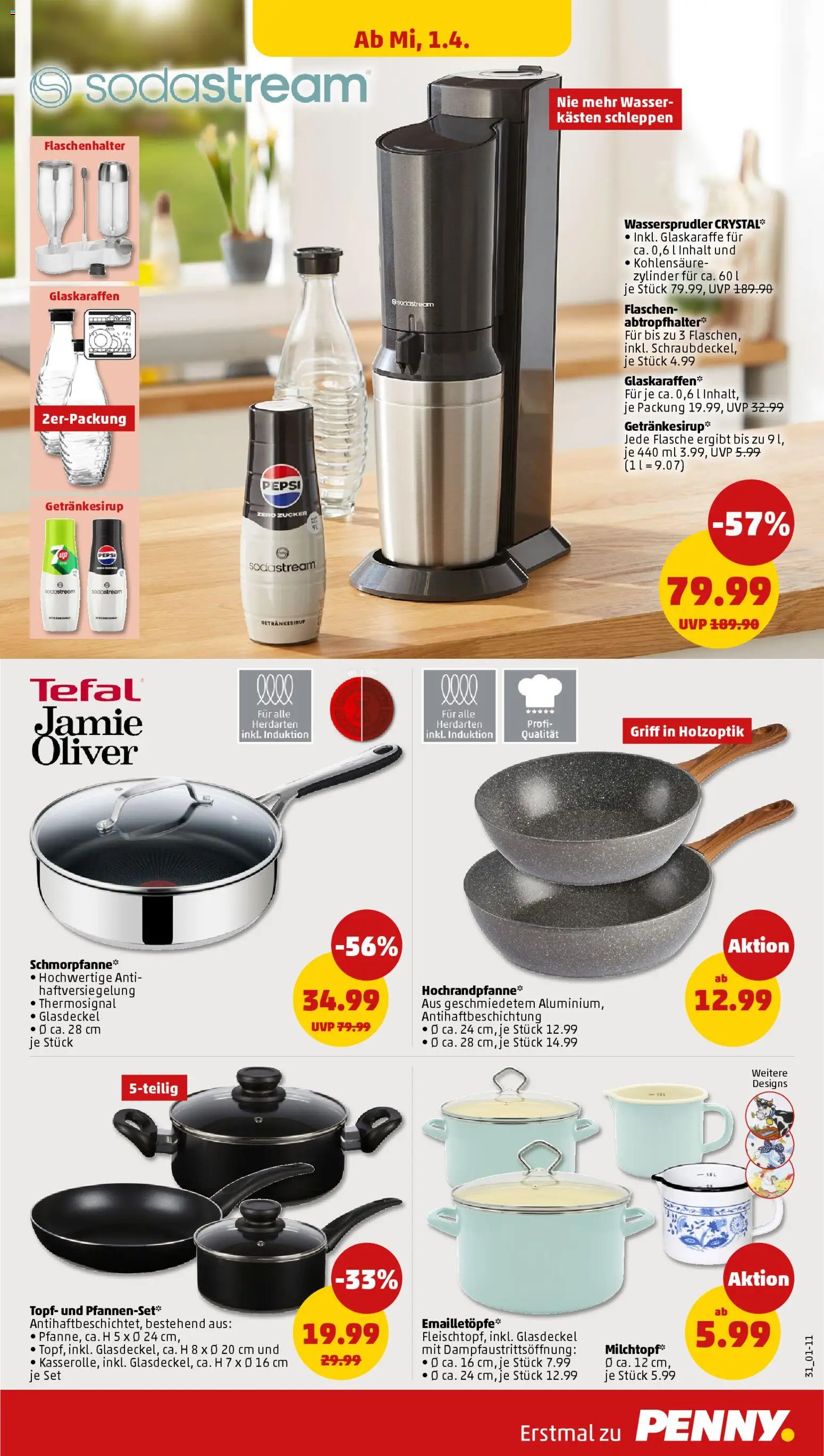 Penny Prospekt 	 – gültig ab 30.03.2026 | Seite: 35 | Produkte: Wasser, Zucker, Pepsi, Sodastream