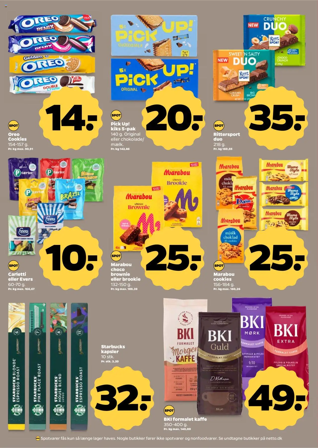 Netto Tilbudsavis gyldig fra 02.08.2025 | Side: 22 | Produkter: Creme, Kaffe, Cookies, Oreo