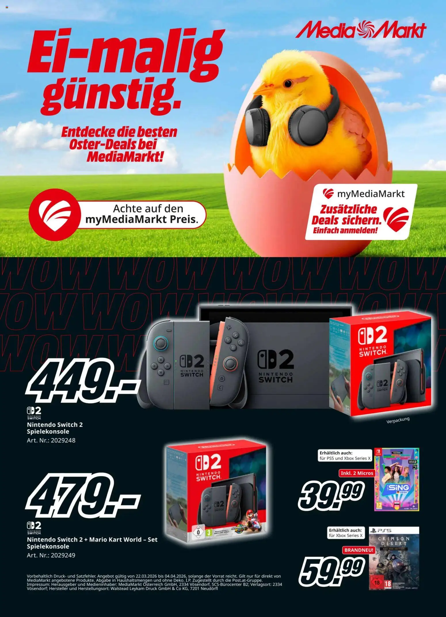 Media Markt Angebote gültig ab 22.03.2026 | Seite: 1 | Produkte: Xbox
