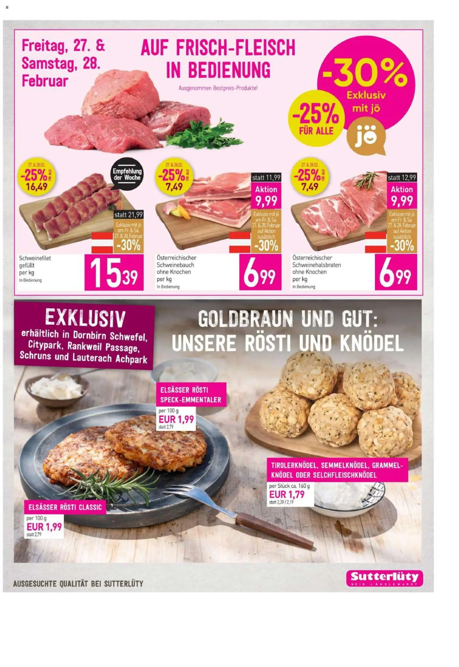 Sutterlüty Flugblatt gültig ab 26.02.2026 | Seite: 13