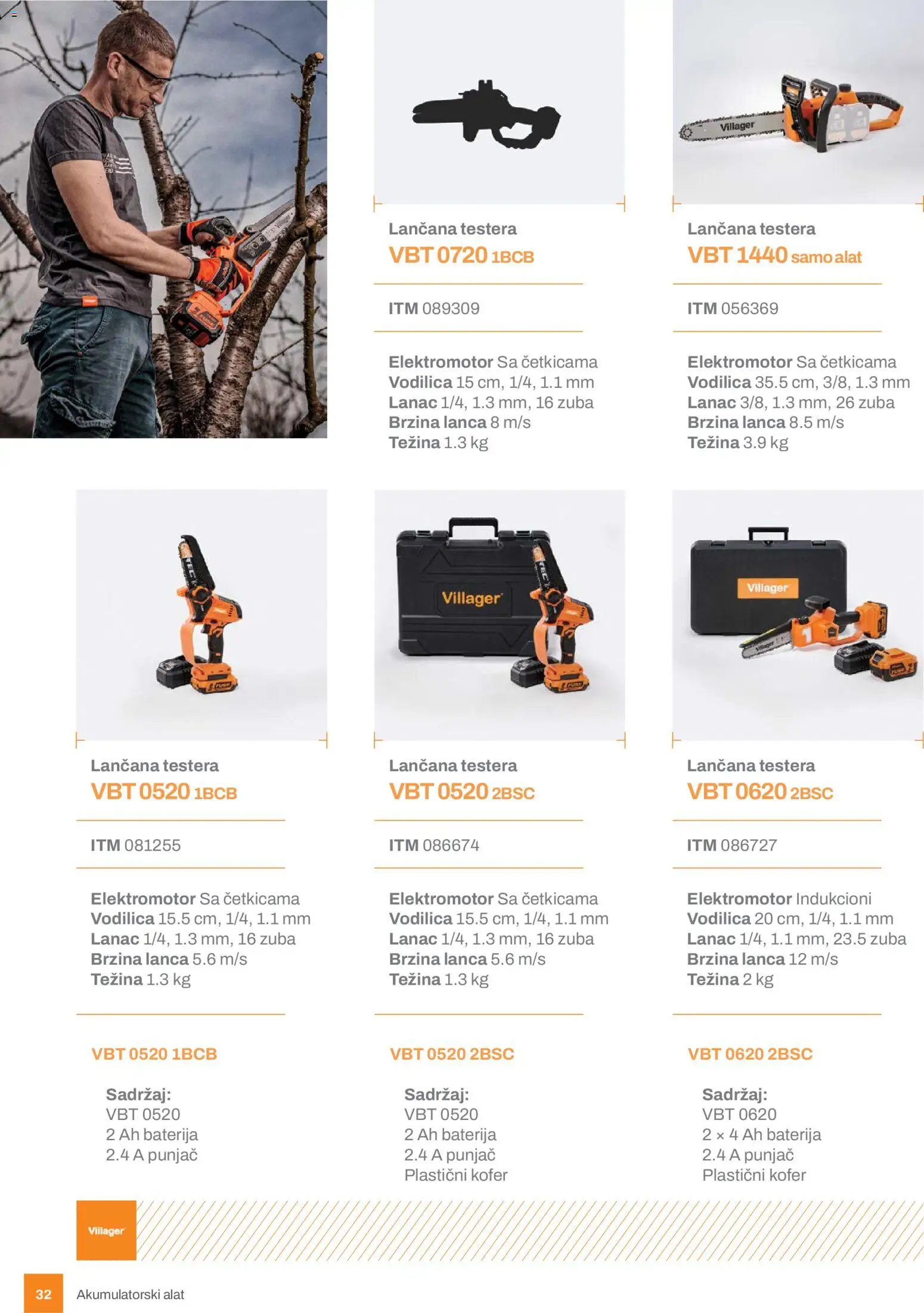 Villager katalog - važi od 24.02.2026 | Strana: 32 | Proizvode: Kofer, Baterija