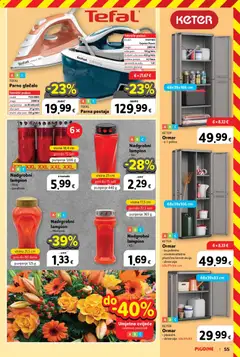Katalog Plodine - Pregled kataloga iz trgovine Plodine, vrijedi od 11.02.2026 | Stranica: 55 | Proizvodi: Cvijeće, Parna postaja, Ormar, Lampion