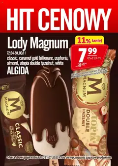 Pogląd oferty "Prim Market Promocja - Lody Magnum" - ważna od 07.07.2025