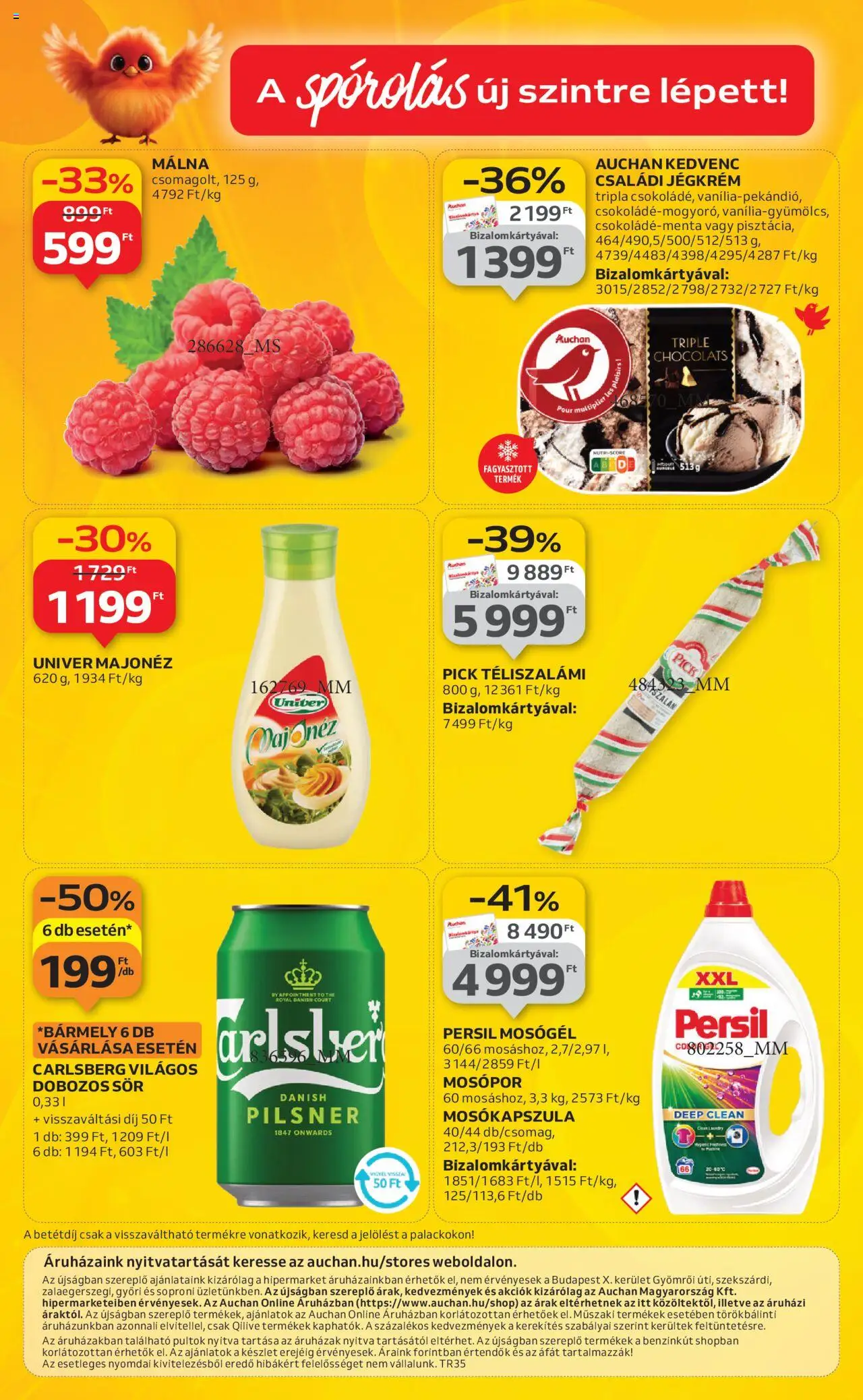 Auchan akciós ujság - amely érvényes a következő dátumtól: 28.08.2025 | Oldal: 46 | Termékek: Pick, Mosógél, Mosópor, Majonéz