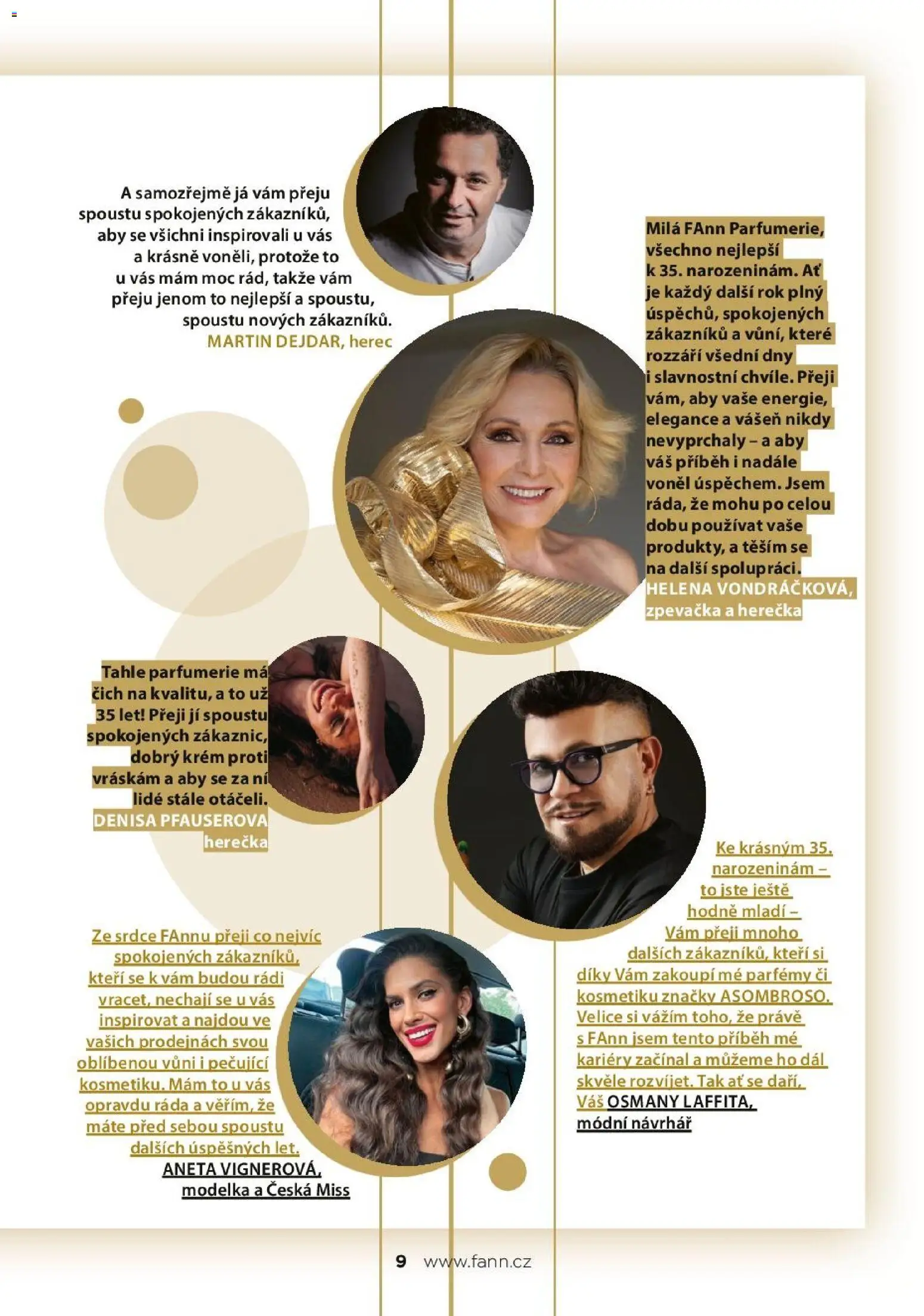FAnn parfumerie katalog Jaro 2025 od 24.02.2026 | Strana: 9 | Produkty: Krém, Parfémy, Mila
