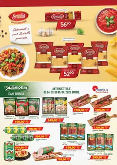 Medius katalog - pregled Medius kataloga - važi od 24.03.2026 | Strana: 10 | Proizvode: Pileća prsa, Mortadela, Šunka, Kobasica