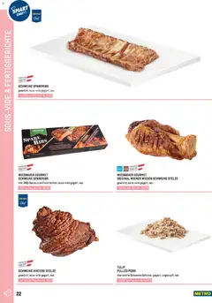 Metro angebote - Smart Chef Fleisch ab 01.01.2026 gültig | Seite: 22 | Produkte: Fertiggerichte