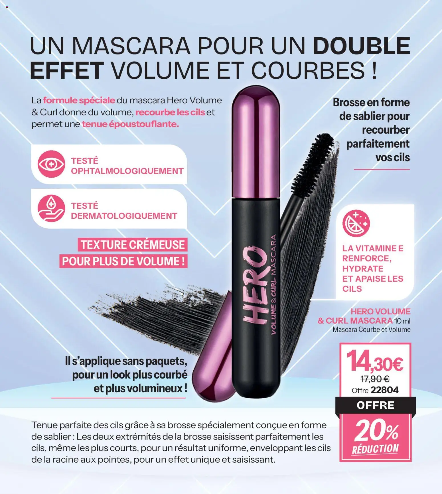 {H1} | Page: 85 | Produits: Mascara, Brosse