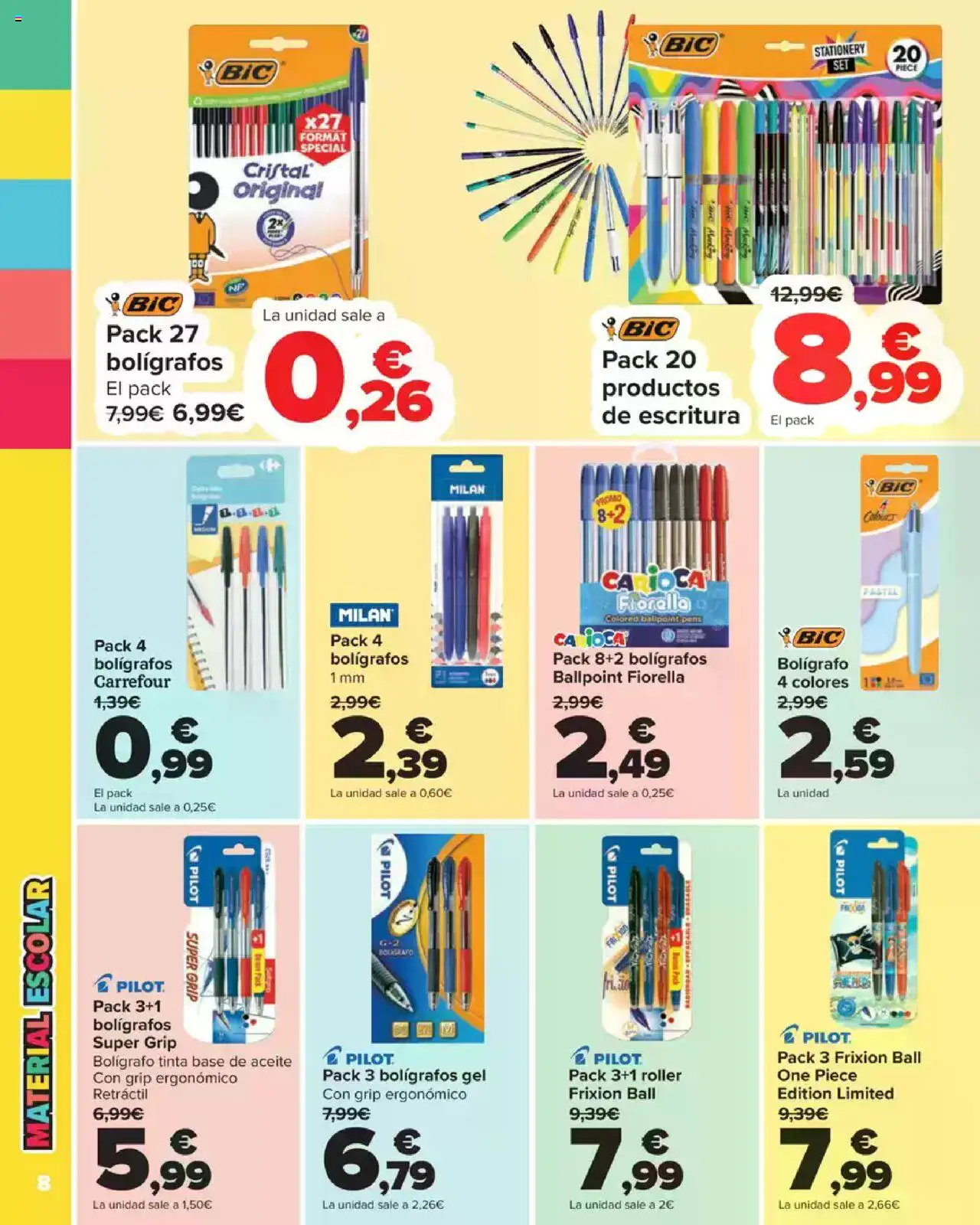Carrefour Vuelta al Cole │ válido desde el 18.08.2025 | Página: 8 | Productos: Aceite