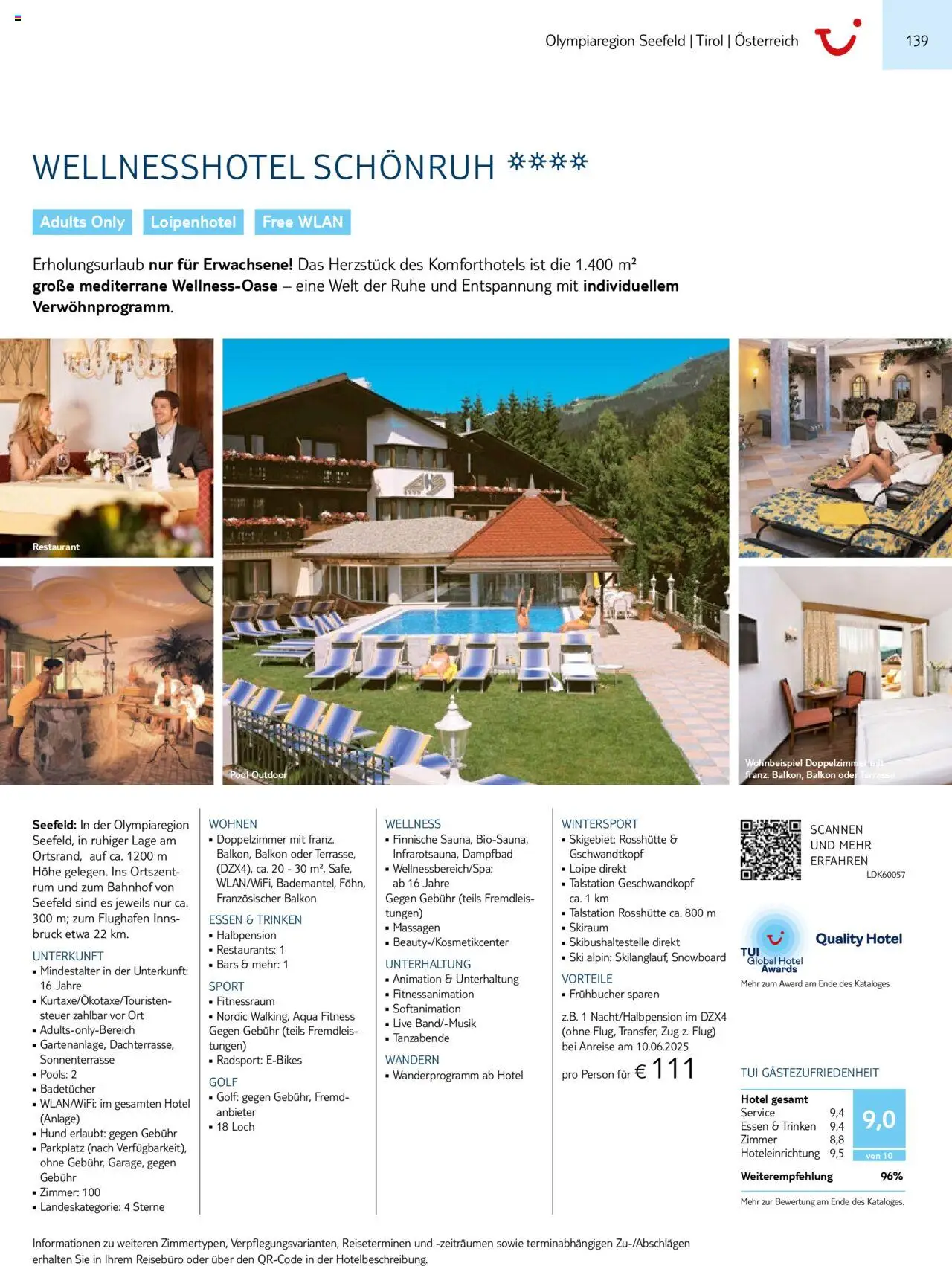 TUI Prospekt 	 – gültig ab 01.11.2024 | Seite: 139 | Produkte: Rum, Ski, Snowboard