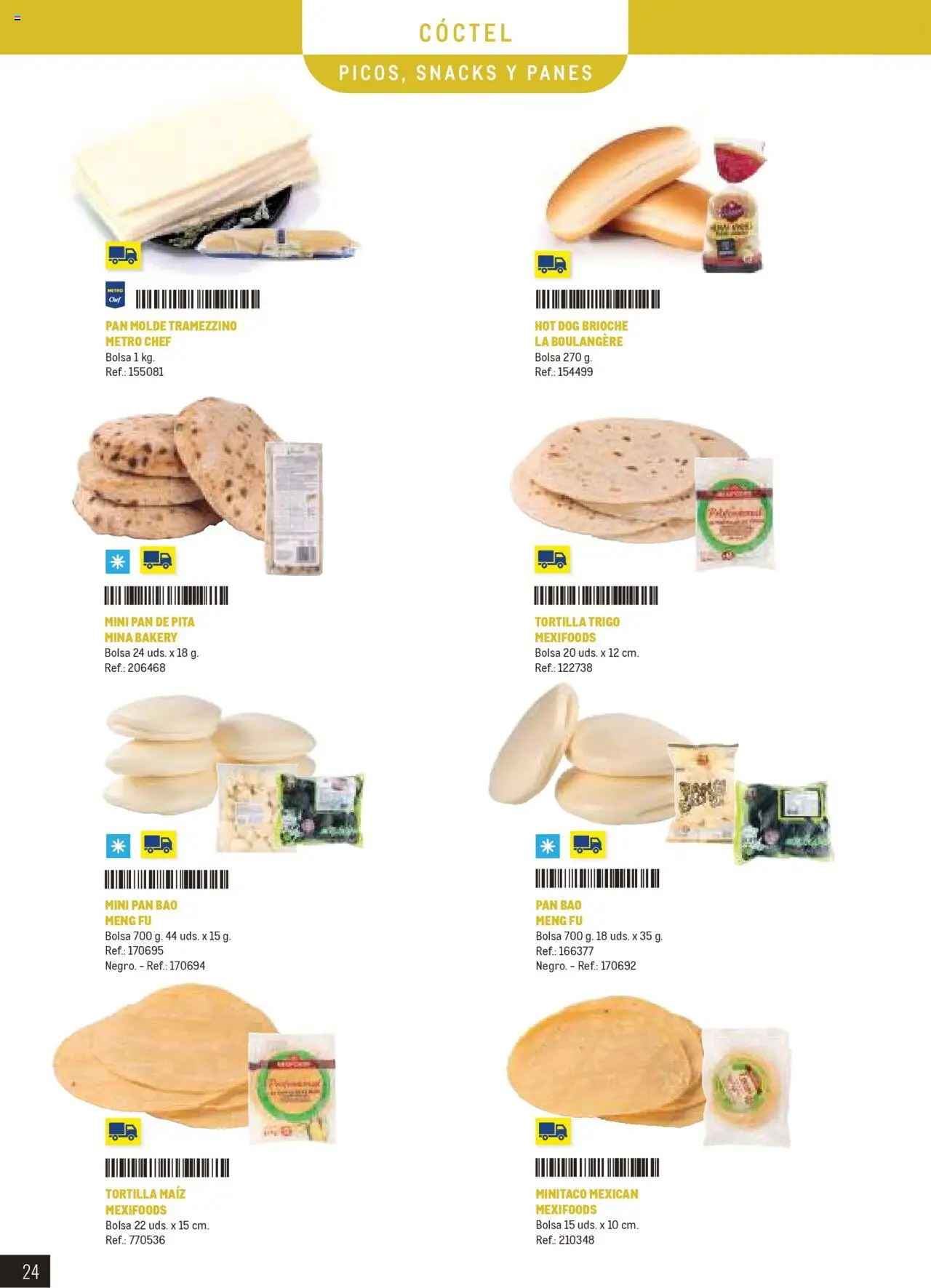 Makro -  Especial Catering Canarias │ válido desde el 25.02.2025 | Página: 24 | Productos: Pan, Bolsa