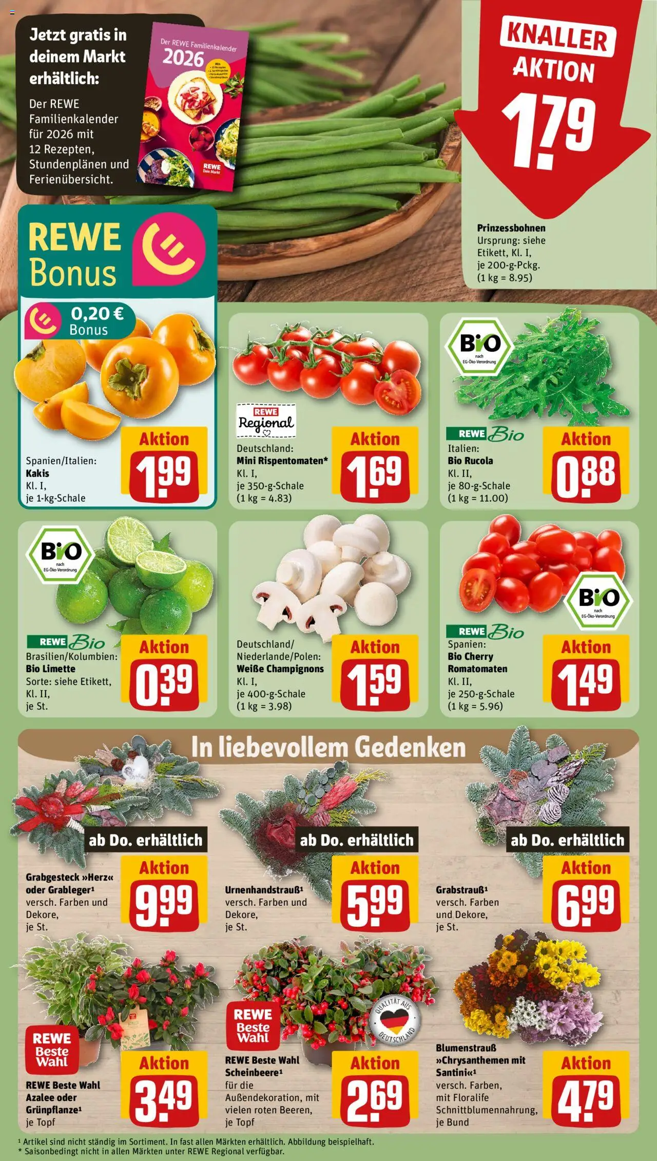 Rewe ihr Kaufpark Prospekt 	 – gültig ab 20.10.2025 | Seite: 7 | Produkte: Rucola, Champignons, Limette