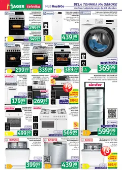 Jager katalog akcije – veljaven od 18.02.2026 | Stran: 9 | Izdelki: Hladilnik, Pecica, Štedilnik, Vrata