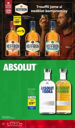 Náhled letáku Heffron 5YO Rum, 30-38%, 0,5 l, více druhů od 10.12.2025 | Strana: 40