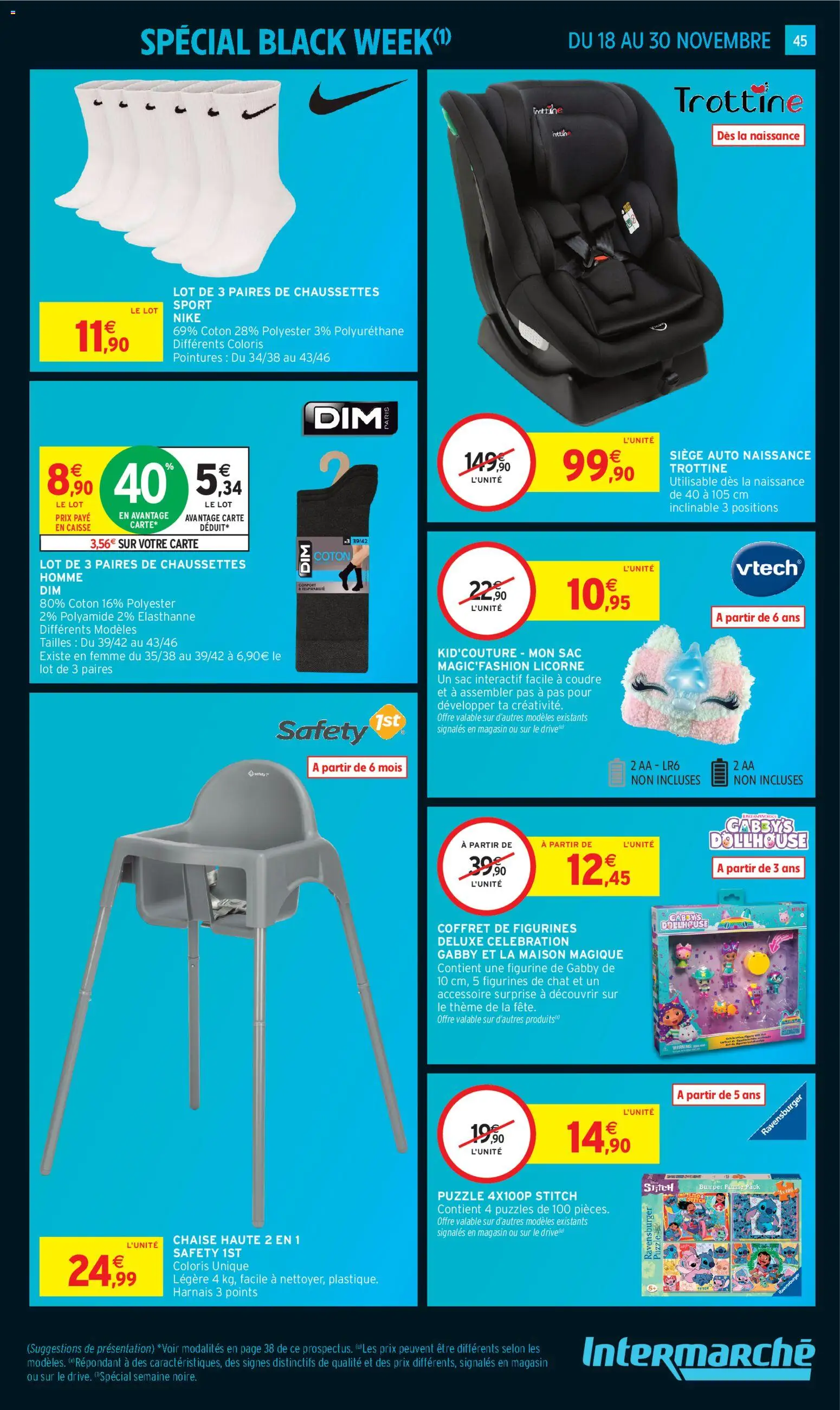 {H1} | Page: 45 | Produits: Sac, Chaise, Figurines, Siège auto