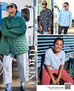 Ulla Popken Prospekt 	 ab 01.02.2026 gültig | Seite: 67 | Produkte: Hemdbluse, Steppmantel, Hose, Leggings