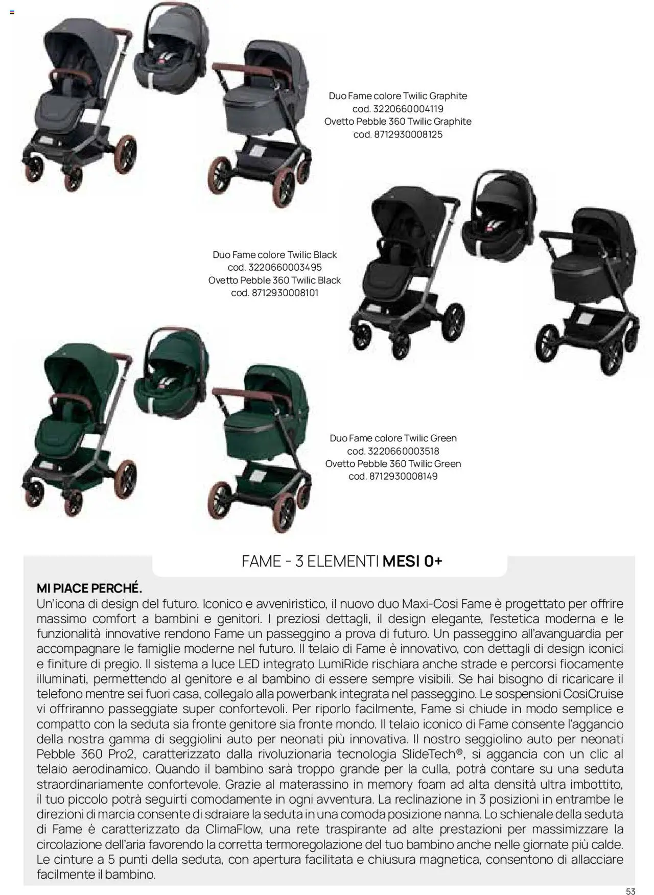 Volantino Prenatal del 01.01.2025 | Pagina: 48 | Prodotti: Telefono, Passeggino, Seggiolino