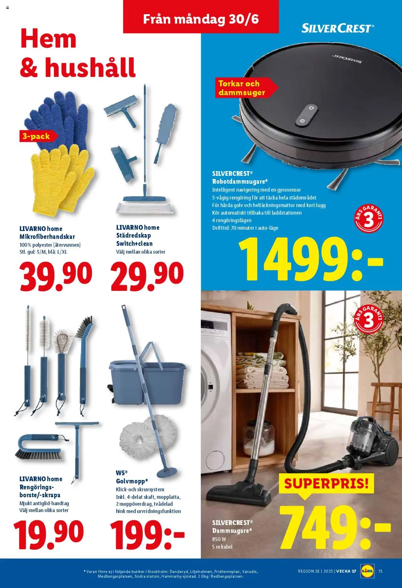 Lidl reklamblad aktuell från 30.06.2025 | Sida: 18 | Produkter: Hink, Kabel