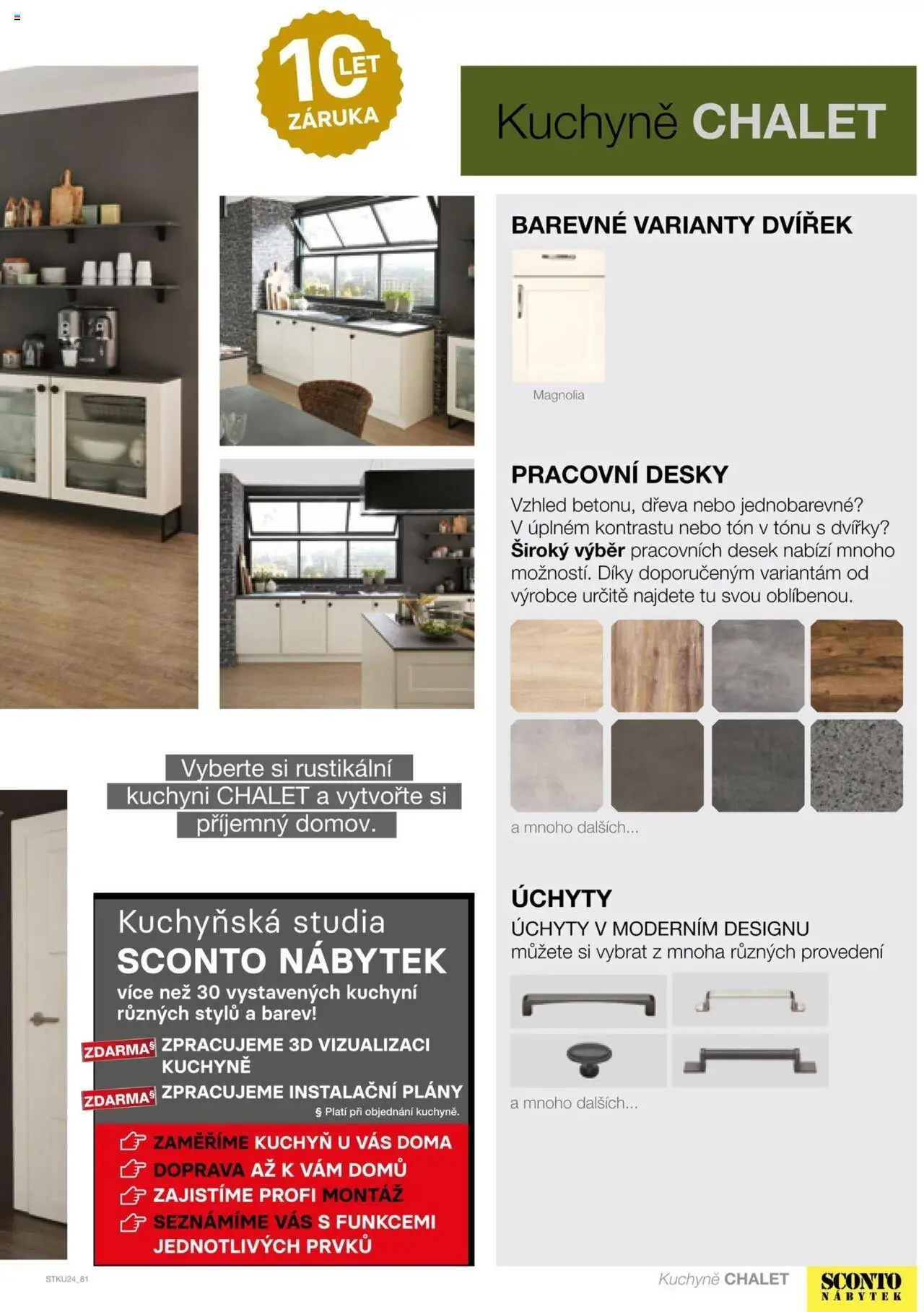 Sconto nábytek katalog - Kuchyně od 01.01.2025 | Strana: 81 | Produkty: Nábytek, Desky, Kuchyně