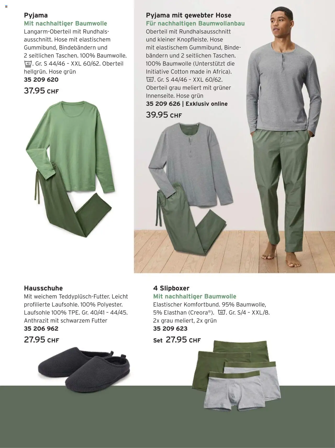 Tchibo Aktionen – gültig ab 01.10.2025 | Seite: 33 | Produkte: Hose, Pyjama, Hausschuhe