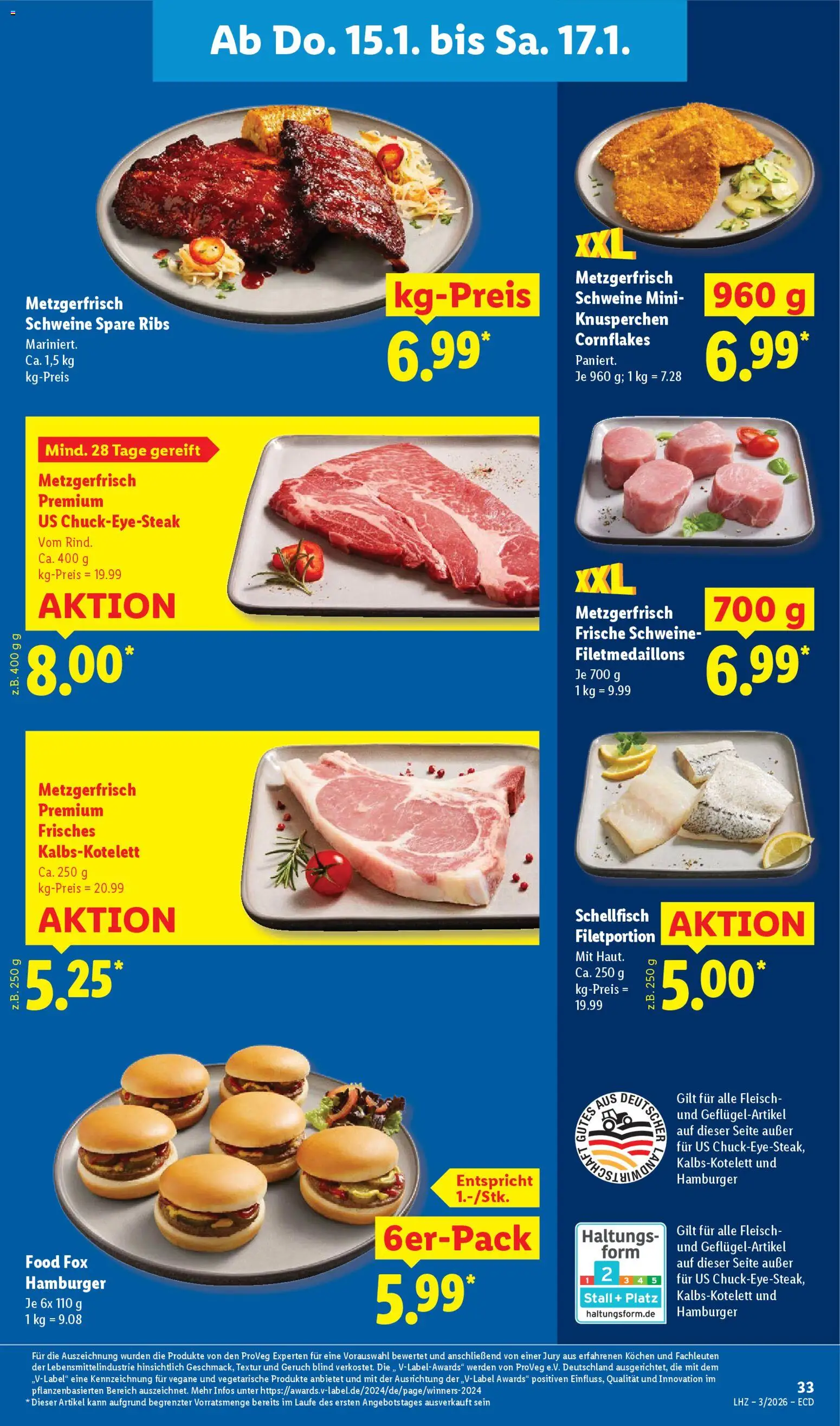 Lidl - Prospekt – gültig ab 12.01.2026 | Seite: 59 | Produkte: Spare ribs, Fleisch