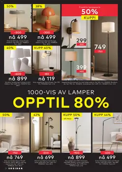 Forhåndsvisning av Skeidar - Black Friday gyldig fra 17.11.2025 | Side: 28 | Produkter: Vegglampe, Ledning, Glass, Jeux