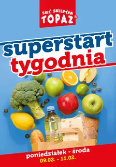 Pogląd oferty "Topaz Gazetka - Superstart tygodnia" - ważna od 09.02.2026