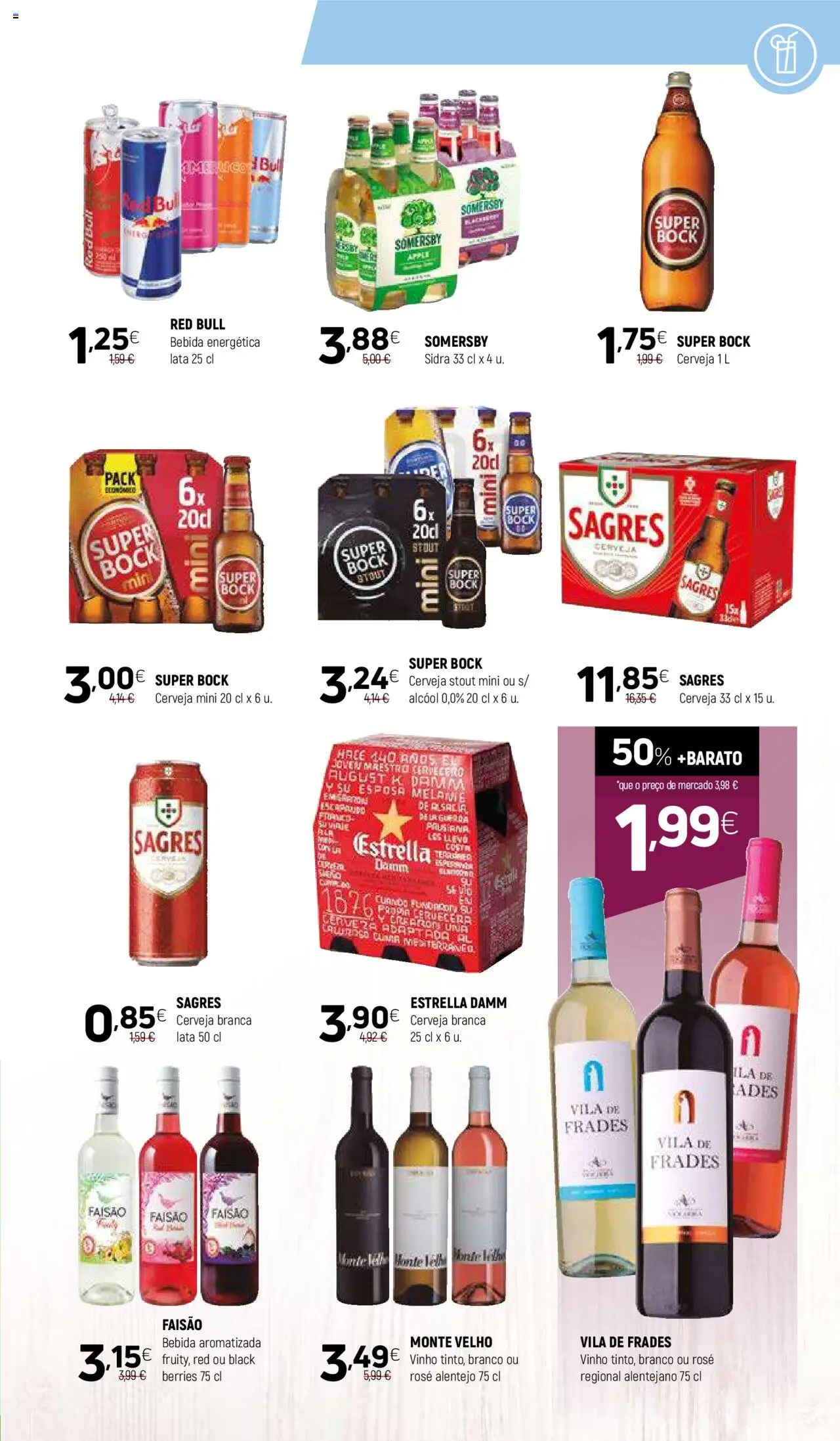 Coviran folheto │ válido de 03.06.2025 | Página: 15 | Produtos: Vinho, Cerveja, Somersby, Bebida